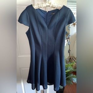 Dark blue dress